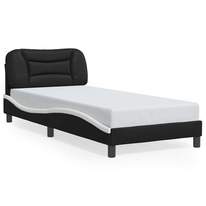 Giroletto senza Materasso Hvar Nero e Bianco 90x190 cm