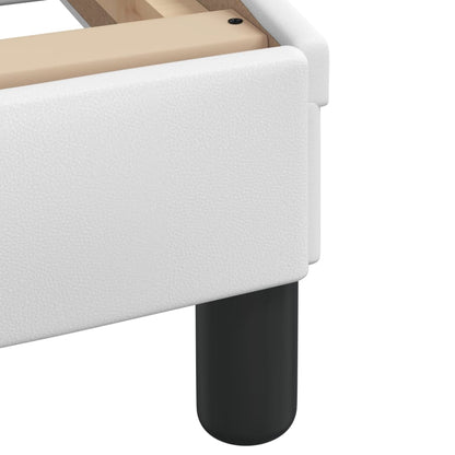 Giroletto senza Materasso Hvar Bianco 100x200 cm in Similpelle - homemem39