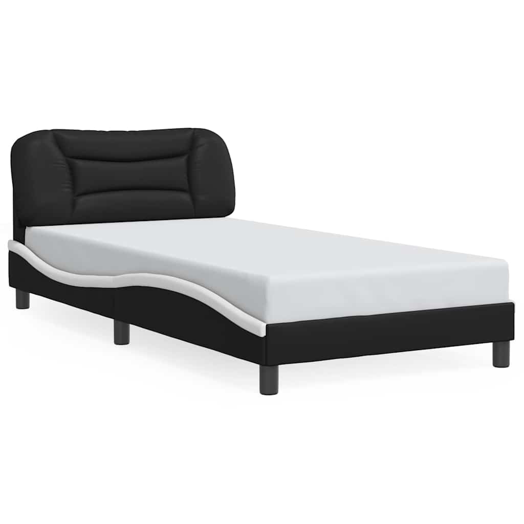 Giroletto senza Materasso Hvar Nero e Bianco 100x200 cm