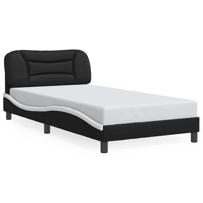 Giroletto senza Materasso Hvar Nero e Bianco 100x200 cm
