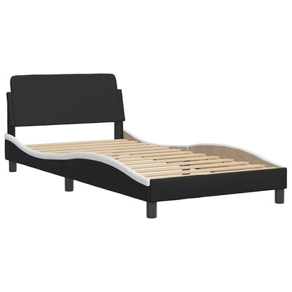 Giroletto senza Materasso Hvar Nero e Bianco 100x200 cm