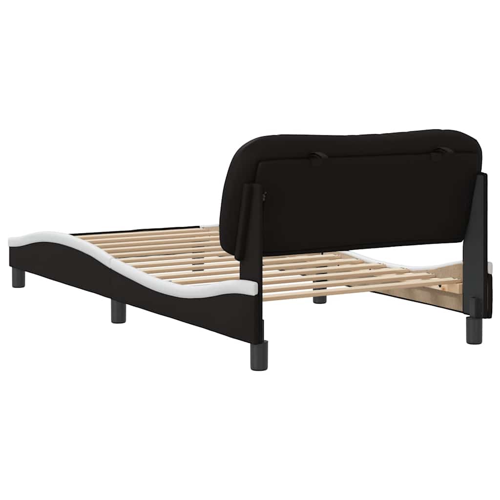 Giroletto senza Materasso Hvar Nero e Bianco 100x200 cm