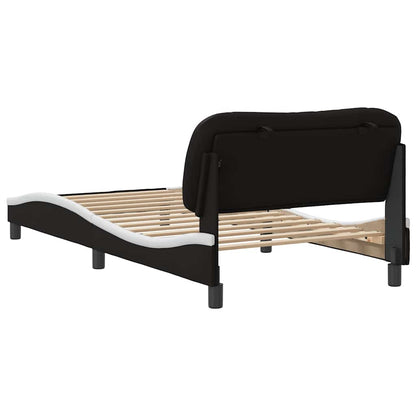 Giroletto senza Materasso Hvar Nero e Bianco 100x200 cm