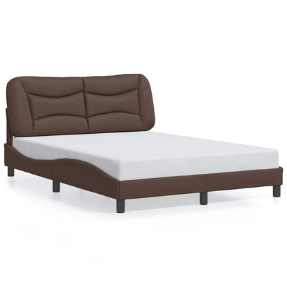 Giroletto senza Materasso Hvar Marrone 120x200 cm in Similpelle | homemem39