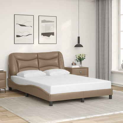 Giroletto senza Materasso Hvar Cappuccino 120x200 cm in Similpelle | homemem39