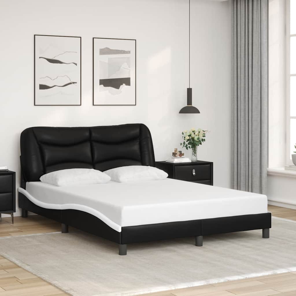 Giroletto senza Materasso Hvar Nero e Bianco 120x200 cm