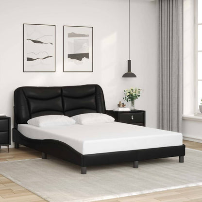 Giroletto senza Materasso Hvar Nero 140x190 cm in Similpelle | homemem39