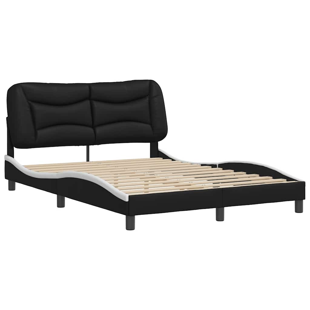 Giroletto senza Materasso Hvar Nero e Bianco 140x190 cm