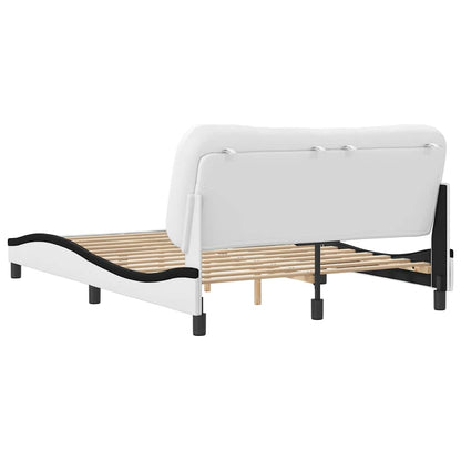 Giroletto senza Materasso Hvar Bianco e Nero 140x190 cm