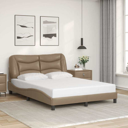 Giroletto senza Materasso Hvar Cappuccino 140x200 cm in Similpelle | homemem39