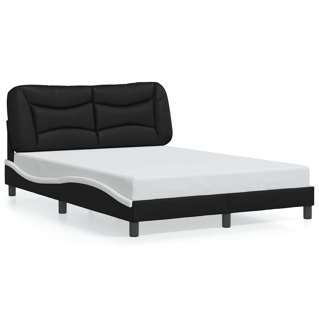 Giroletto senza Materasso Hvar Nero e Bianco 140x200 cm