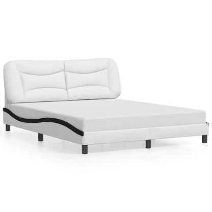 Giroletto senza Materasso Hvar Nero e Bianco 160x200 cm