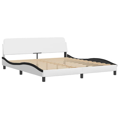 Giroletto senza Materasso Hvar Bianco e Nero 180x200 cm