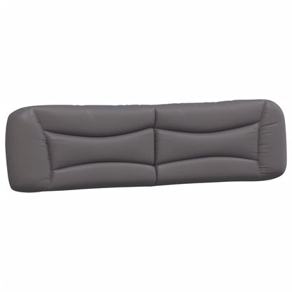 Giroletto senza Materasso Hvar Grigio 200x200 cm in Similpelle - homemem39