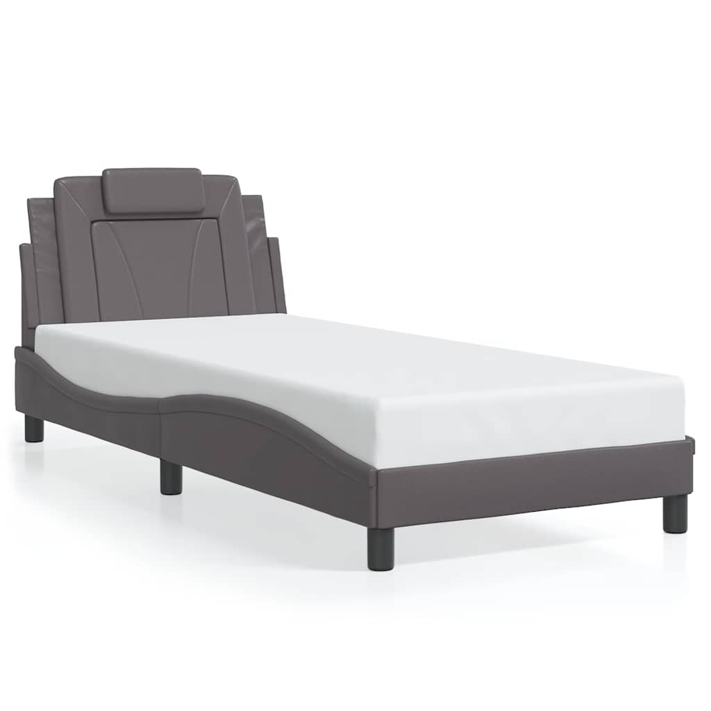 Giroletto Viana senza Materasso Crema 80x200 cm in Similpelle | homemem39