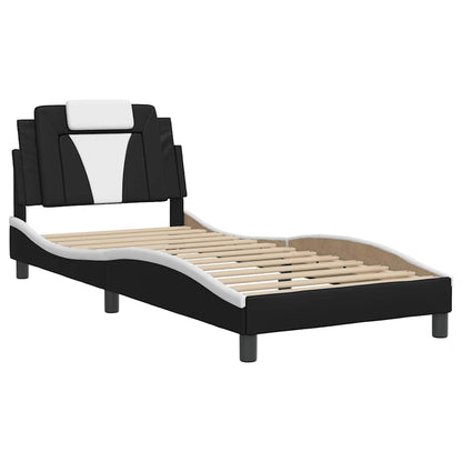 Giroletto Viana senza Materasso Nero e Bianco 80x200 cm
