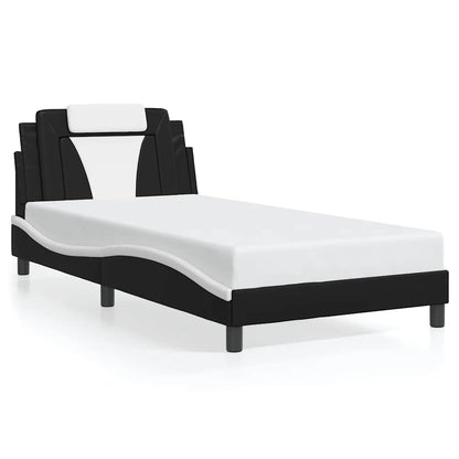 Giroletto Viana senza Materasso Nero e Bianco 100x200 cm