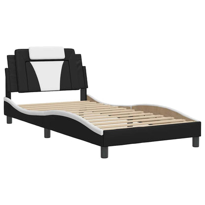 Giroletto Viana senza Materasso Nero e Bianco 100x200 cm