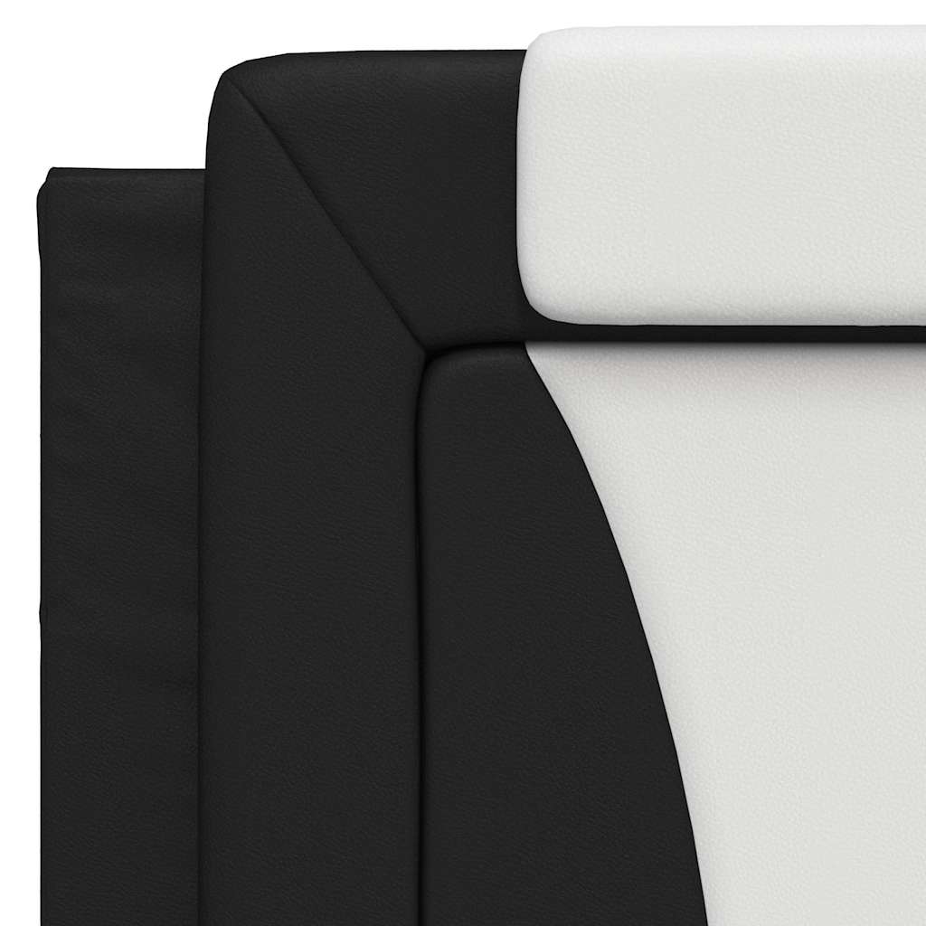 Giroletto Viana senza Materasso Nero e Bianco 100x200 cm