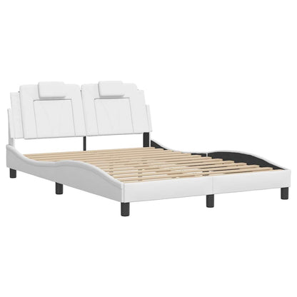 Giroletto Viana senza Materasso Bianco 120x200 cm in Similpelle | homemem39