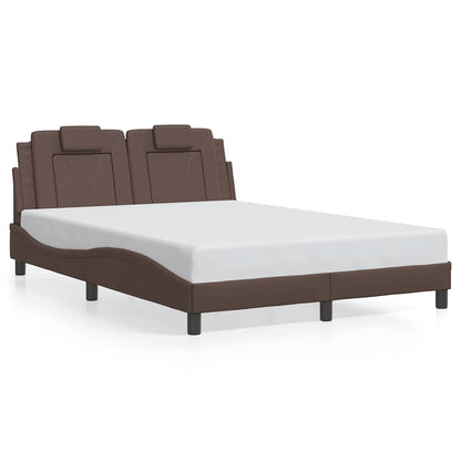 Giroletto Viana senza Materasso Marrone 120x200 cm in Similpelle | homemem39
