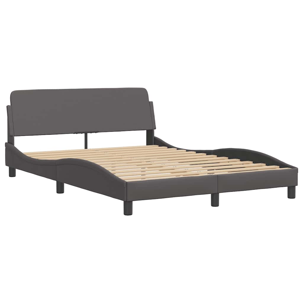 Giroletto Viana senza Materasso Crema 120x200 cm in Similpelle | homemem39