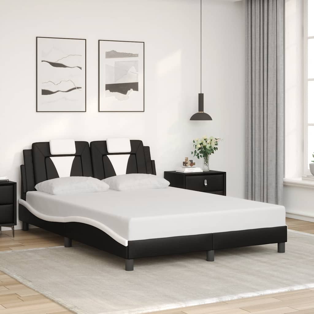 Giroletto Viana senza Materasso Nero e Bianco 140x190 cm