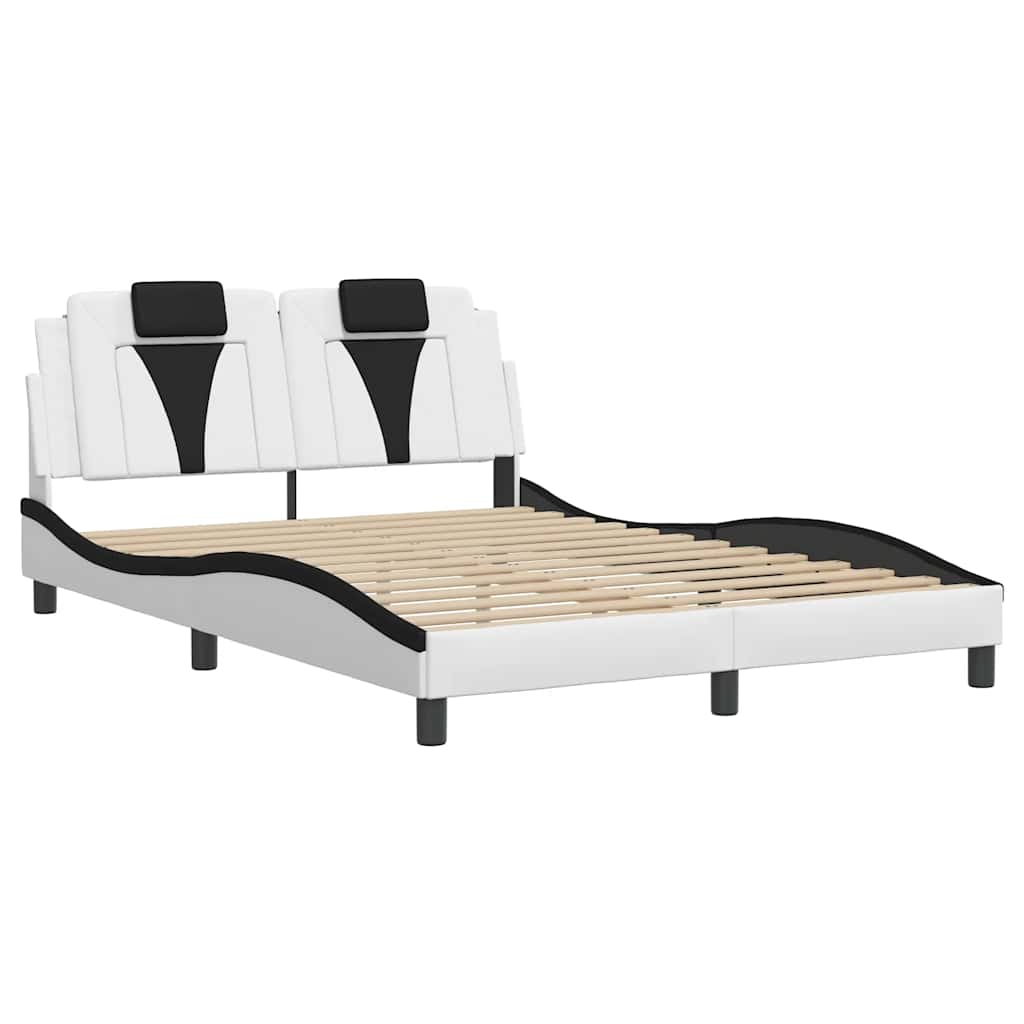 Giroletto Viana senza Materasso Bianco e Nero 140x190 cm
