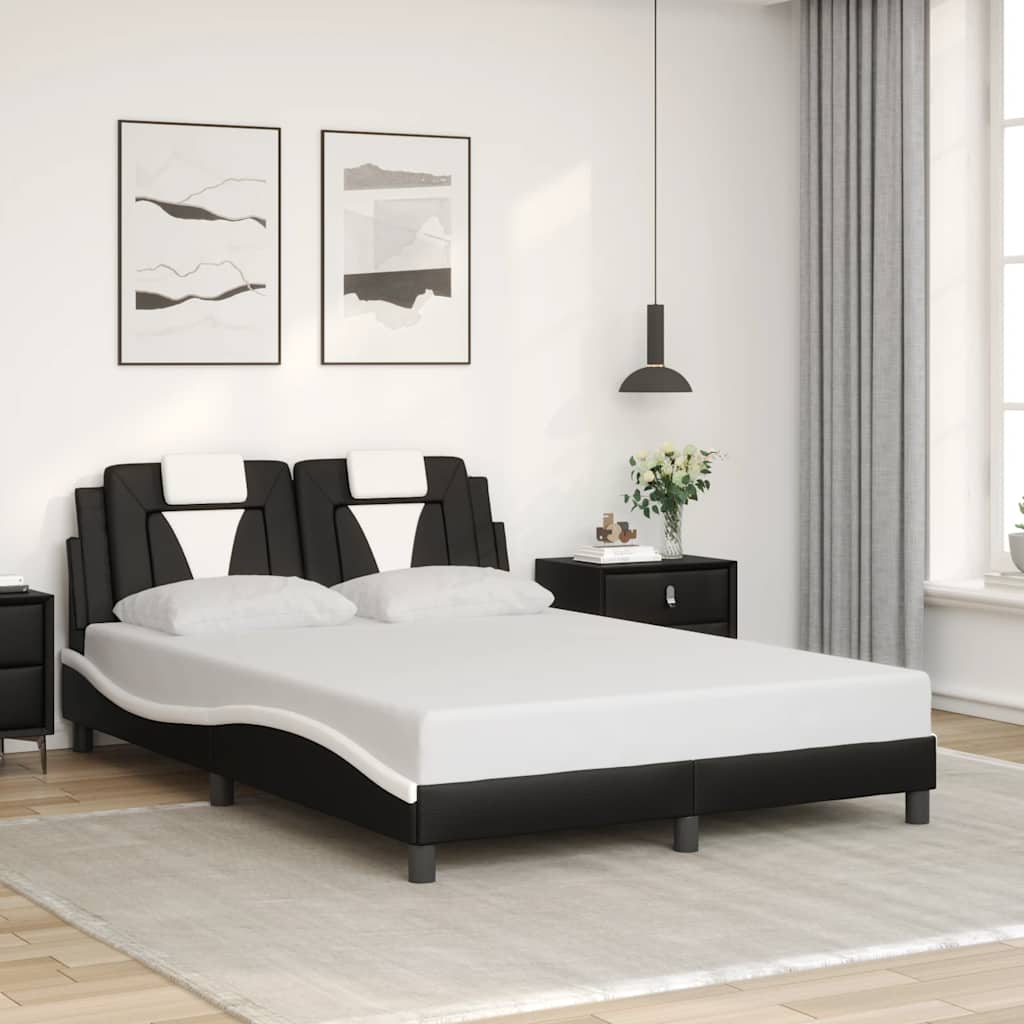 Giroletto Viana senza Materasso Nero e Bianco 140x200 cm