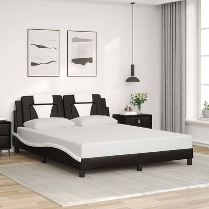 Giroletto Viana senza Materasso Nero e Bianco 160x200 cm