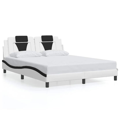 Giroletto Viana senza Materasso Nero e Bianco 160x200 cm