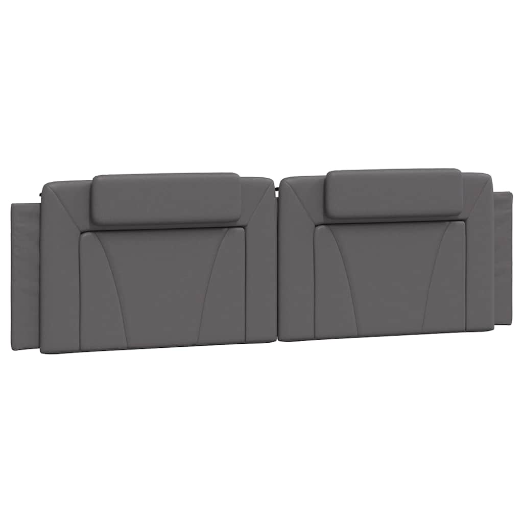 Giroletto Viana senza Materasso Grigio 180x200 cm in Similpelle