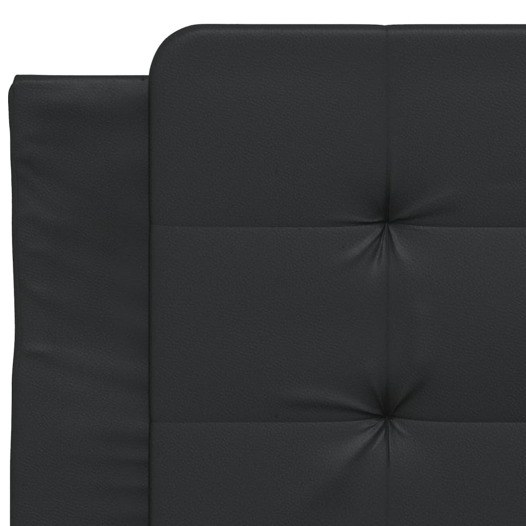 Giroletto senza Materasso Zadar Nero 80x200 cm in Similpelle - homemem39