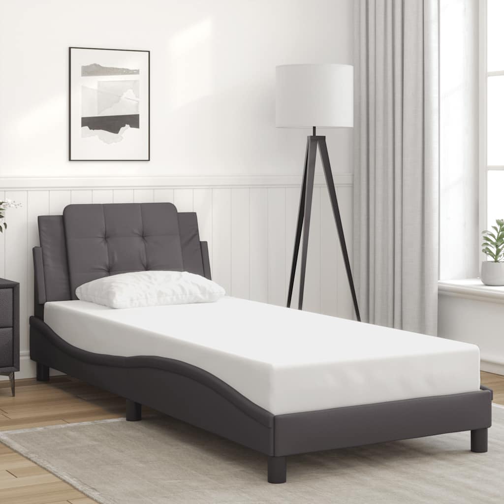 Giroletto senza Materasso Zadar Crema 80x200 cm in Similpelle | homemem39