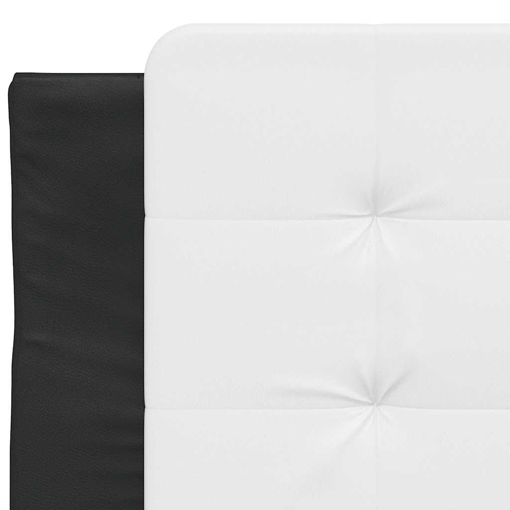 Giroletto senza Materasso Zadar Nero e Bianco 80x200 cm