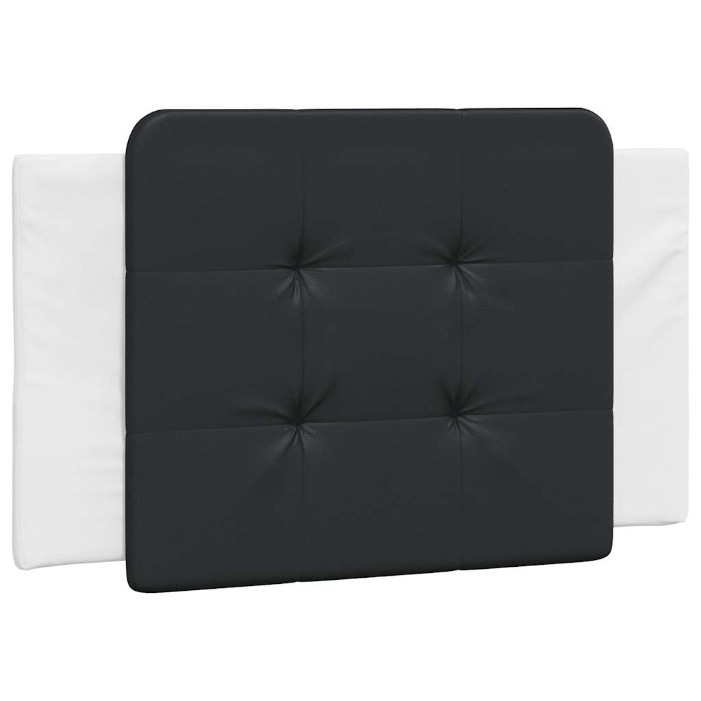 Giroletto senza Materasso Zadar Nero e Bianco 90x190 cm in Similpelle | homemem39