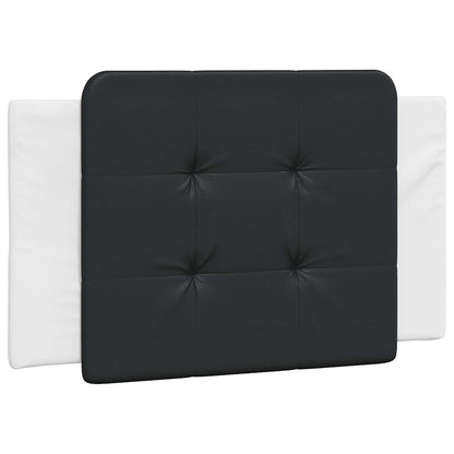 Giroletto senza Materasso Zadar Nero e Bianco 90x190 cm in Similpelle | homemem39
