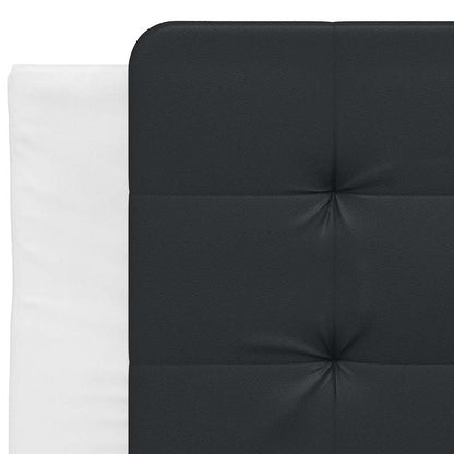 Giroletto senza Materasso Zadar Nero e Bianco 90x190 cm in Similpelle | homemem39