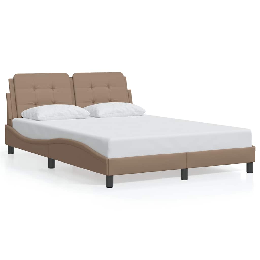 Giroletto senza Materasso Zadar Cappuccino 140x190 cm in Similpelle | homemem39