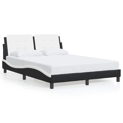 Giroletto senza Materasso Zadar Nero e Bianco 140x190 cm