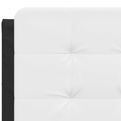 Giroletto senza Materasso Zadar Nero e Bianco 140x190 cm