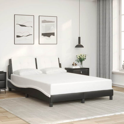 Giroletto senza Materasso Zadar Nero e Bianco 140x190 cm