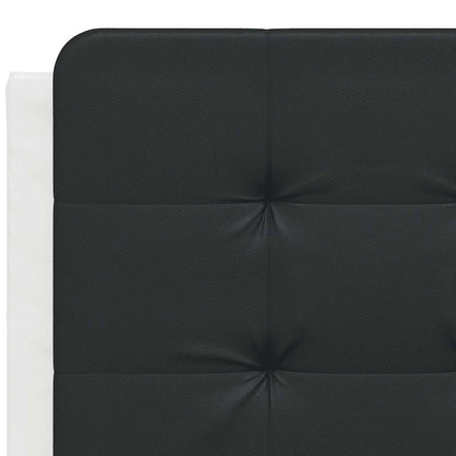 Giroletto senza Materasso Zadar Bianco e Nero 140x190 cm
