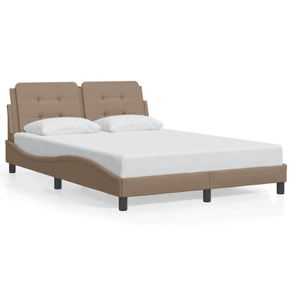 Giroletto senza Materasso Zadar Cappuccino 140x200 cm in Similpelle | homemem39