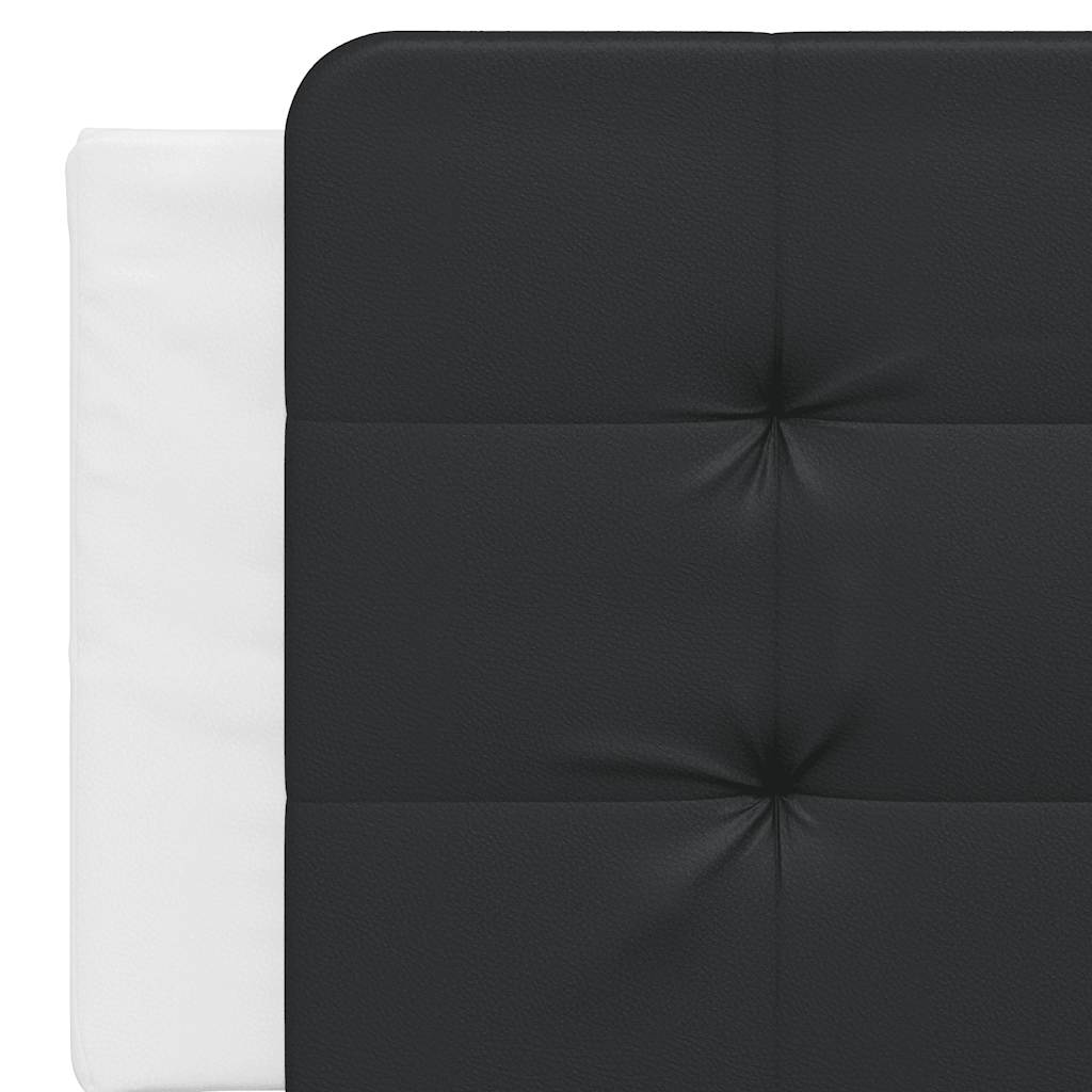 Giroletto senza Materasso Zadar Nero e Bianco 160x200 cm