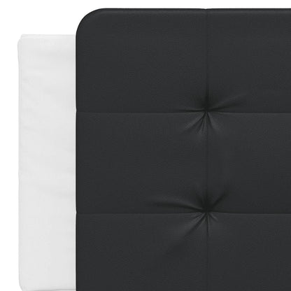 Giroletto senza Materasso Zadar Nero e Bianco 160x200 cm