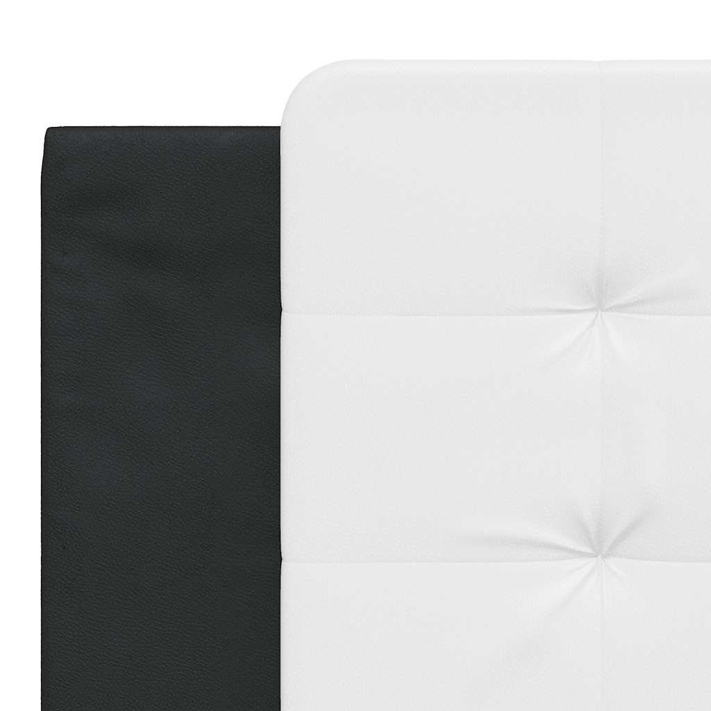 Giroletto senza Materasso Zadar Nero e Bianco 180x200 cm