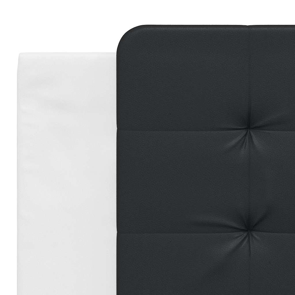 Giroletto senza Materasso Zadar Bianco e Nero 180x200 cm