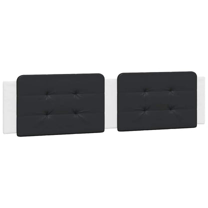 Giroletto senza Materasso Zadar Bianco e Nero 200x200 cm