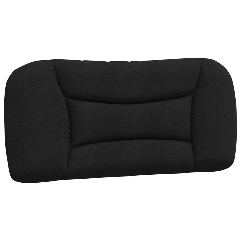 Letto con Materasso Hvar Nero 90x190 cm in Tessuto | homemem39